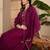 embroidered  round neck  kurta sets