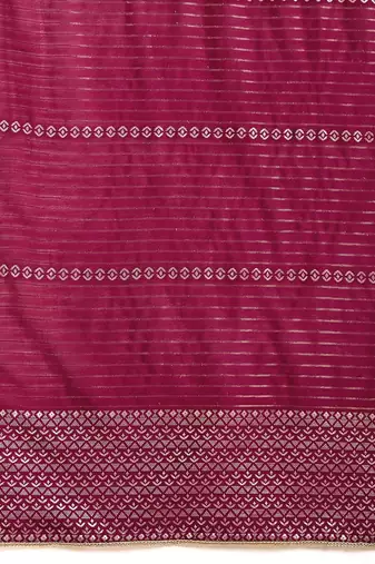 embroidered round neck kurta & trousers kurta sets