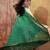 embroidered v-neck kurta trousers & dupatta