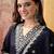 embroidered kurta & trousers with dupatta