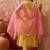 women ethnic motifs embroidered regular sequinned kurta with trousers & with dupatta