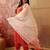 embroidered round neck kurta & trousers with dupatta