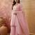 embroidered kurta & palazzos with dupatta