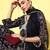 alia cut floral printed empire sequinned kurta with trousers & dupatta