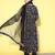alia cut floral printed empire sequinned kurta with trousers & dupatta