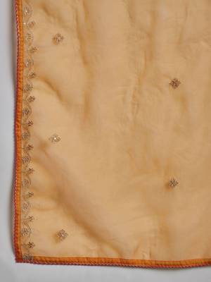 alia cut yoke-designed a-line kurta with trouser & dupatta set 5