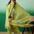 embroidered straight kurta with palazzo & dupatta set