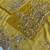 Yellow Star Georgette Cutworrk Saree With Heavy Embroidery Work Blouse 