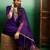 embroidered notch neck kurta with palazzo & dupatta