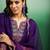 embroidered notch neck kurta with palazzo & dupatta