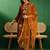women embroidered kurta & palazzo with dupatta