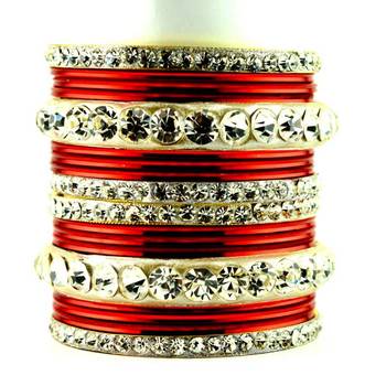 Metel Churi Set Red Colour 1