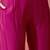magenta floral embroidered round neck sequinned straight kurta & trouser & dupatta