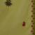 floral embroidered panelled thread work straight kurta with trousers & dupatta