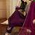 ethnic motifs yoke design sequinned straight kurta with trouser & dupatta