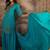 embroidered round neck kurta & palazzos with dupatta