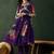 v neck embroidered a-line kurta with trouser