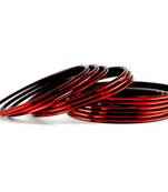 metel churi  maroon colour size-2.4,2.6,2.8