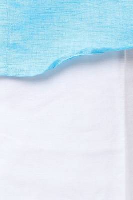 blue plain pure cotton boys' dhoti kurta set 3