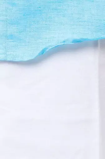 Blue plain pure cotton shirt dhoti - boys dhoti kurta