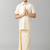 Gold shirt plain pure cotton shirt - boys-shirts