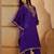 women purple kurta sets