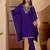 women purple kurta sets