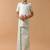 Green pure cotton shirt with veshti - boys shirts