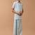 Blue shirt plain pure cotton shirt boys-shirts