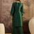 embroidered straight kurta & trousers
