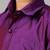 Maroon silk blend shirt