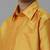 Yellow plain polyester shirt - boys shirts