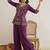 indie florals embroidered tunic with palazzos