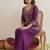 indie florals embroidered tunic with palazzos