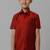 Maroon plain cotton shirt - boys-shirts