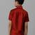 Maroon plain cotton shirt - boys-shirts