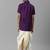 Violet plain polyester shirt - shirt - boys shirts