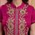 indie florals embroidered top with skirt