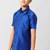 Blue plain cotton casual shirt - boys-shirts