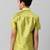Green solid short sleeve shirt with chest pocket - boys shirts