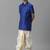 Blue shirt polyester short sleeves ramraj boys