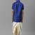 Blue shirt polyester short sleeves ramraj boys