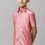 Pink solid short sleeve shirt - boys shirts