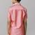 Pink solid short sleeve shirt - boys shirts