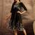 floral embroidered fit & flare dress