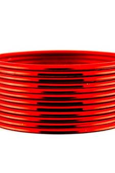 metel churi set red colour size-2.4,2.6,2.8
