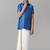 Blue not specified silk blend shirt boys-shirts