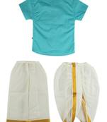 Multi plain cotton blend shirt boys-shirts