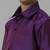Violet silk blend shirt - shirt with dhoti - boys shirts