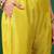 embroidered a-line kurta set with trouser & dupatta